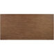 Arden 82.7 X 40 inch Brown Dining Table
